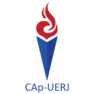 Logo CAp UERJ Instituto de Aplicacao Fernando Rodrigues da Silveira