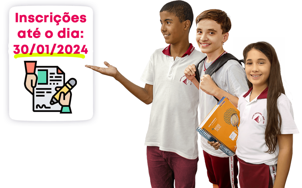 Bolsa Escolar para Ensino Fundamental - Inscrição até dia 30/01/2024